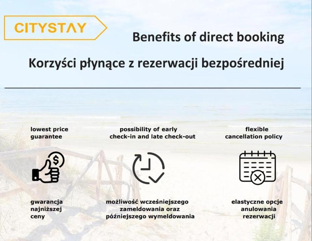 Citystay Centrum Gdansk Apartment Luaran gambar